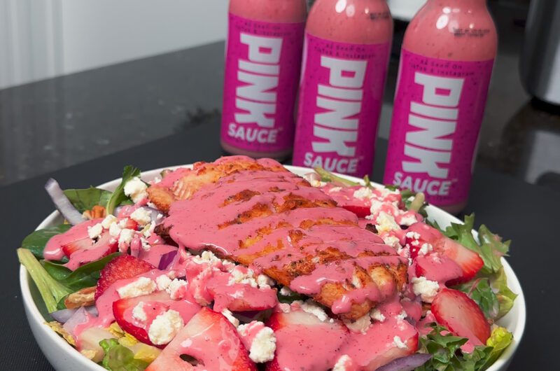 Air Fryer PINK Salmon Salad