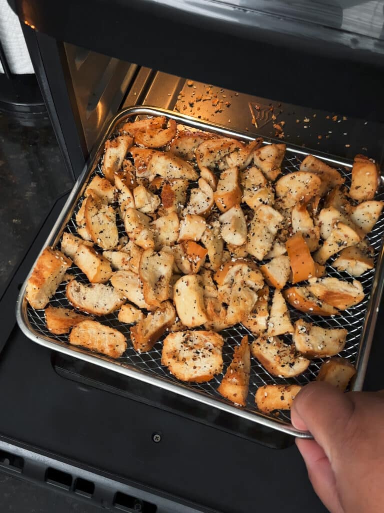 air fryer bagel bites